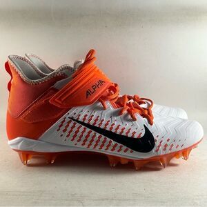 Nike Alpha Menace Pro Mid 2 Men’s Football Cleats Orange Size 16 BV3945-103